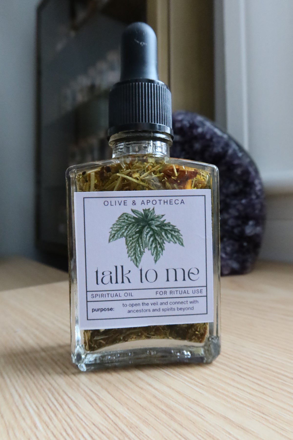 talk to me spell oil