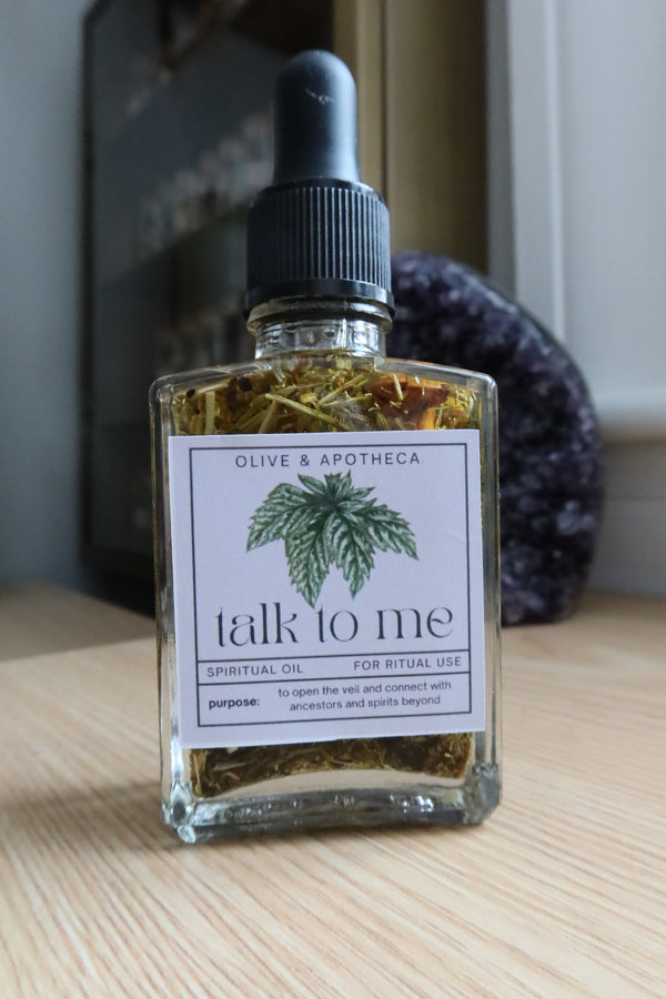 talk to me spell oil