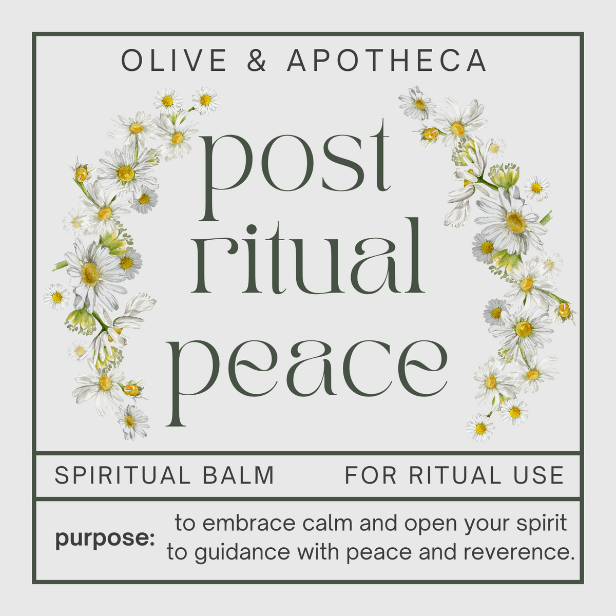 post ritual peace balm