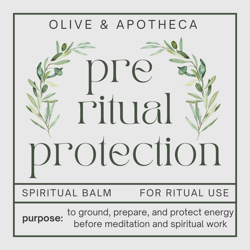 pre ritual circle casting balm
